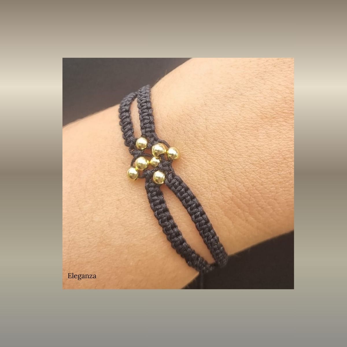 Cord bracelet Bohemian style