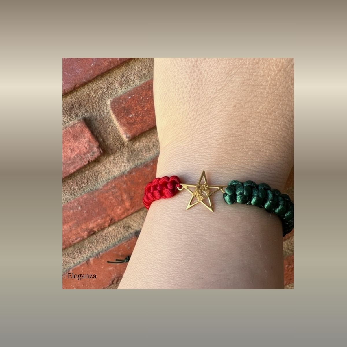CORDON BRACELET ETOILE LION