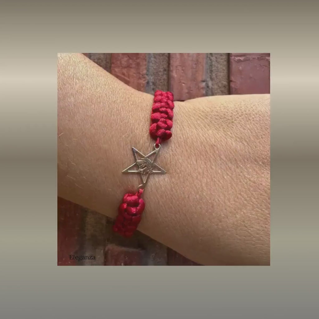 Cordon bracelet  Lion